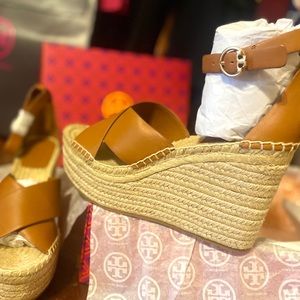 Tory Burch wedge sandals
